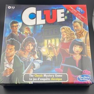 CLUE Classic Mystery Game - Blue/Red Box